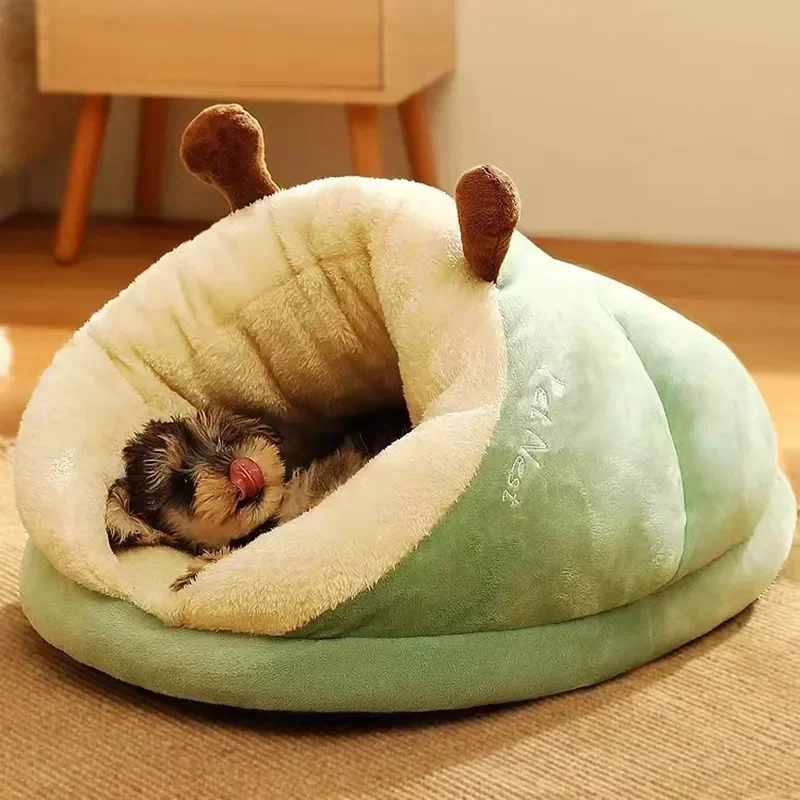 Cotton Slipper Pet Bed for Small & Medium Dogs and Cats – SnugStep™