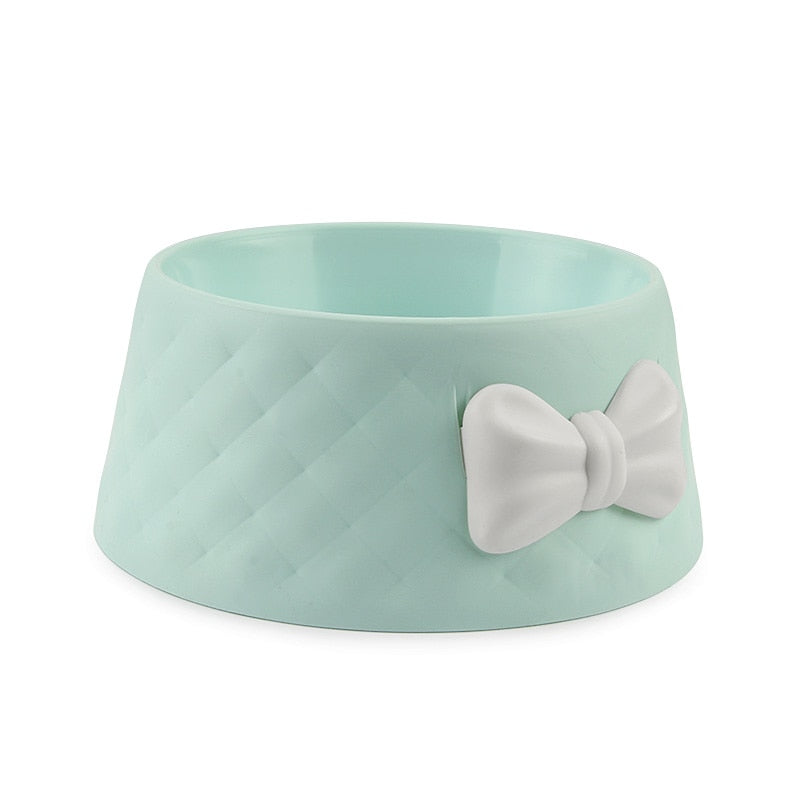 Bow-Shaped Pet Bowl with Non-Slip Base – Kivelle™