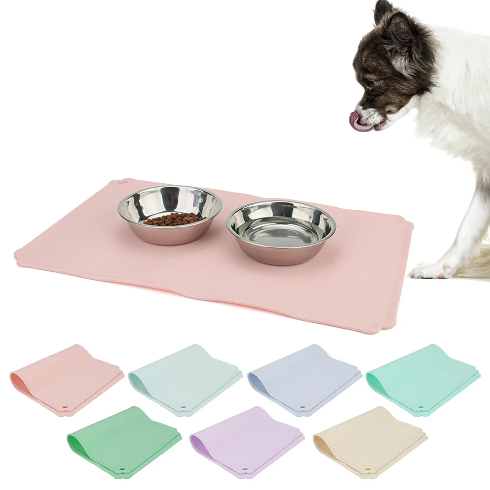 Silicone Pet Feeding Mat for Bowls and Feeders – Matlo™