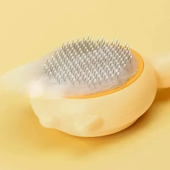 Self-Cleaning Pet Hair Removal Brush – Sheddly™
