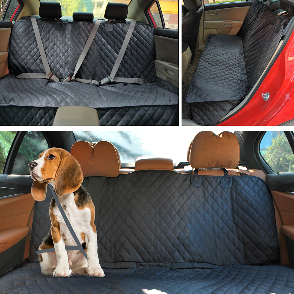 Pet Car Seat Protector with Armrest Opening Option – SeatShield™