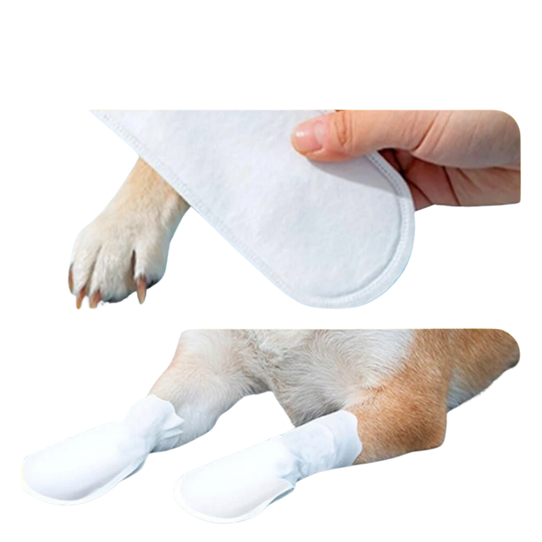 Disposable Waterproof Pet Shoes - 20-Piece Set – Stepwick™