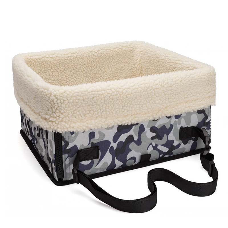 Elevated Waterproof Pet Car Seat with Safety Belt – Roveo™
