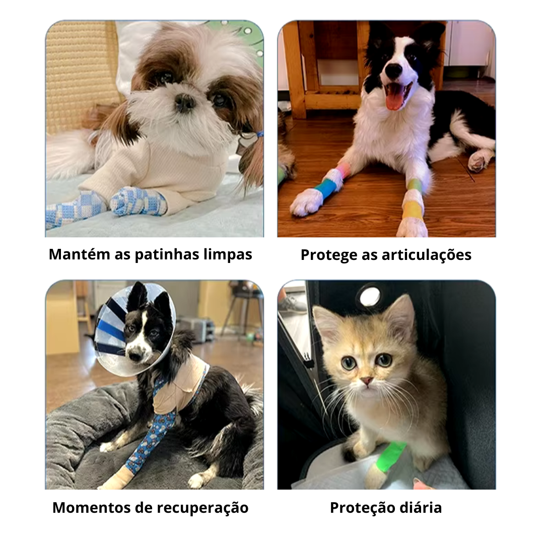Self-Adhesive Protective Pet Bandage Wrap – Wrapzen™