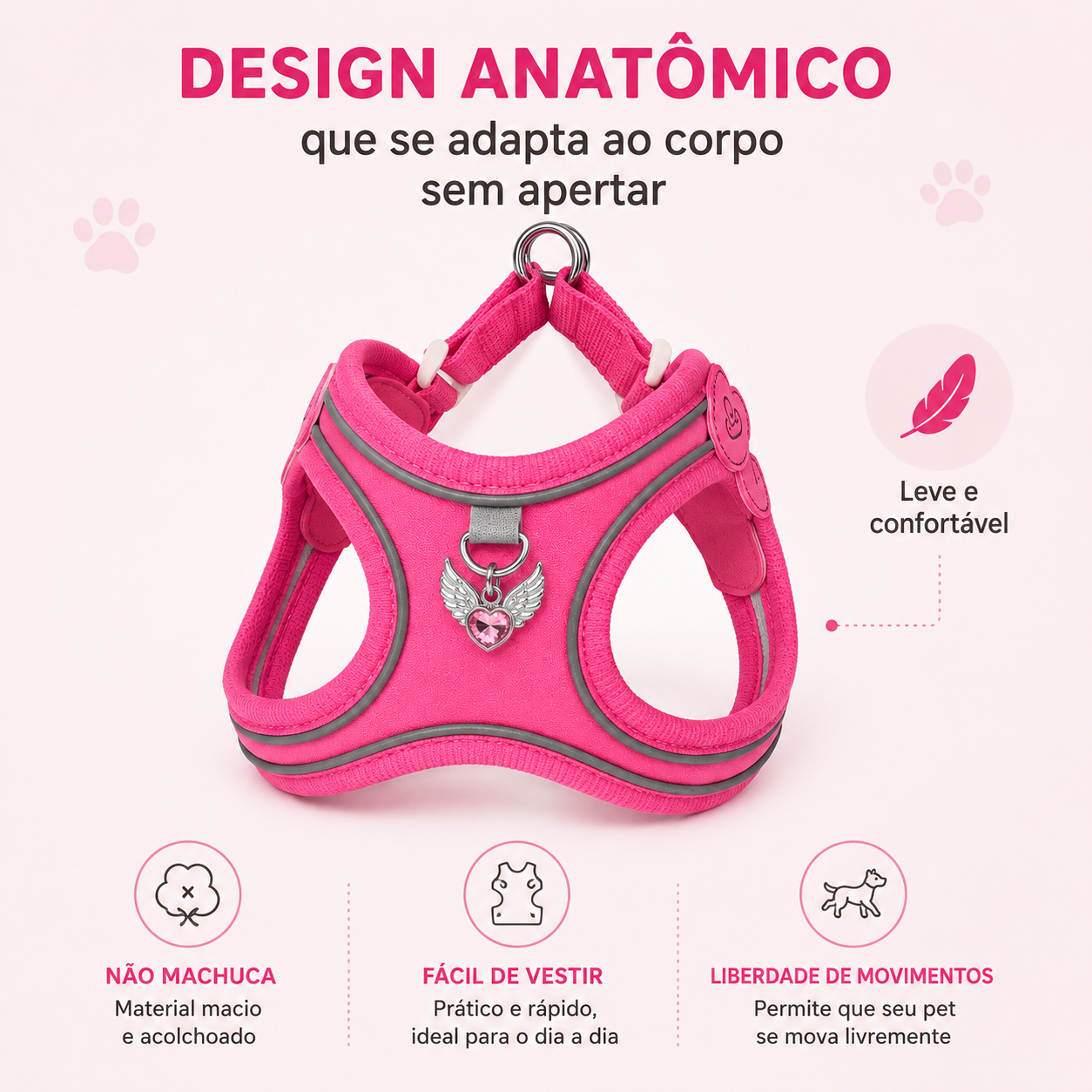 Pet Collar & Leash Set – Waterproof Reflective Nylon – Trotta™