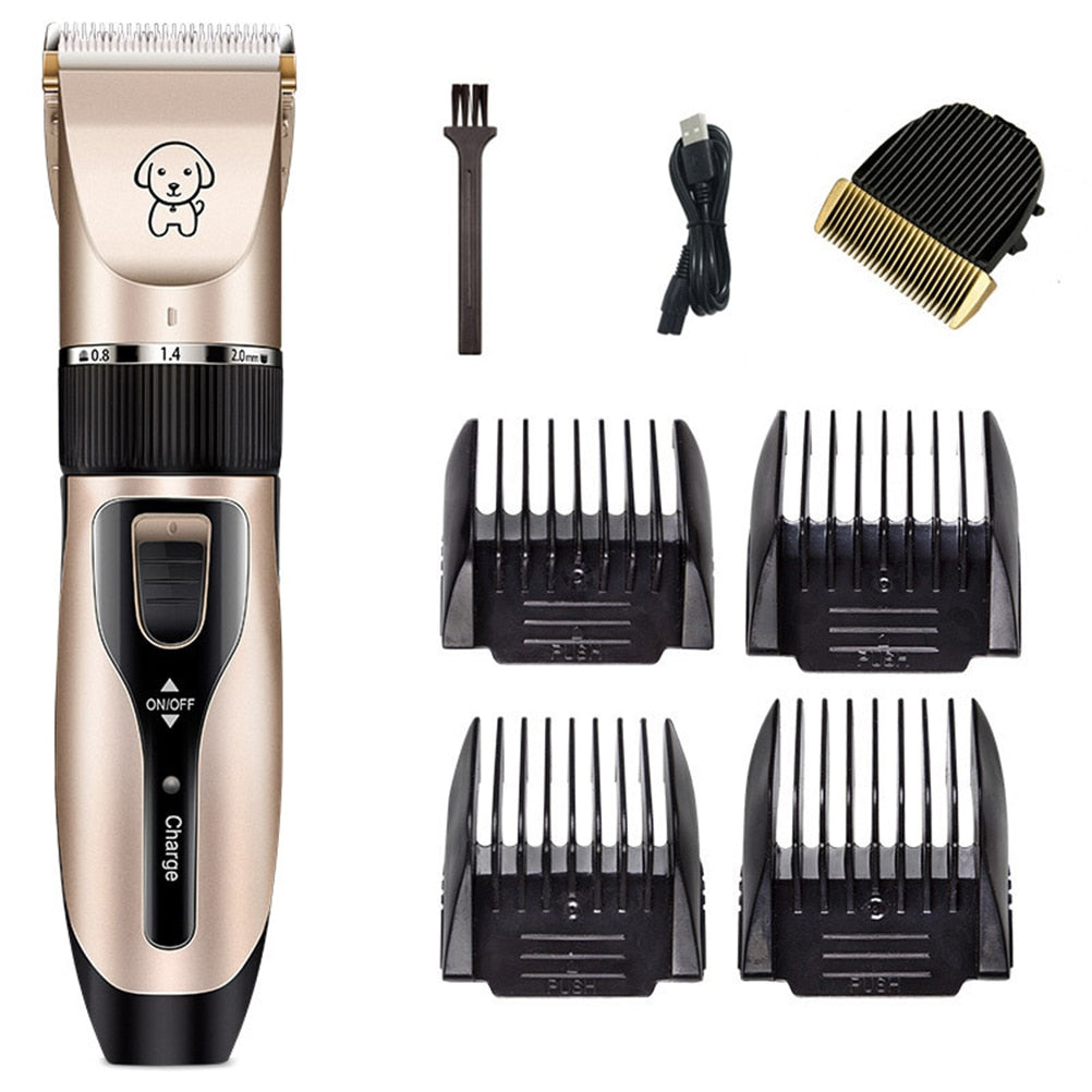 Cordless Pet Hair Clipper Grooming Kit – Clipwell™