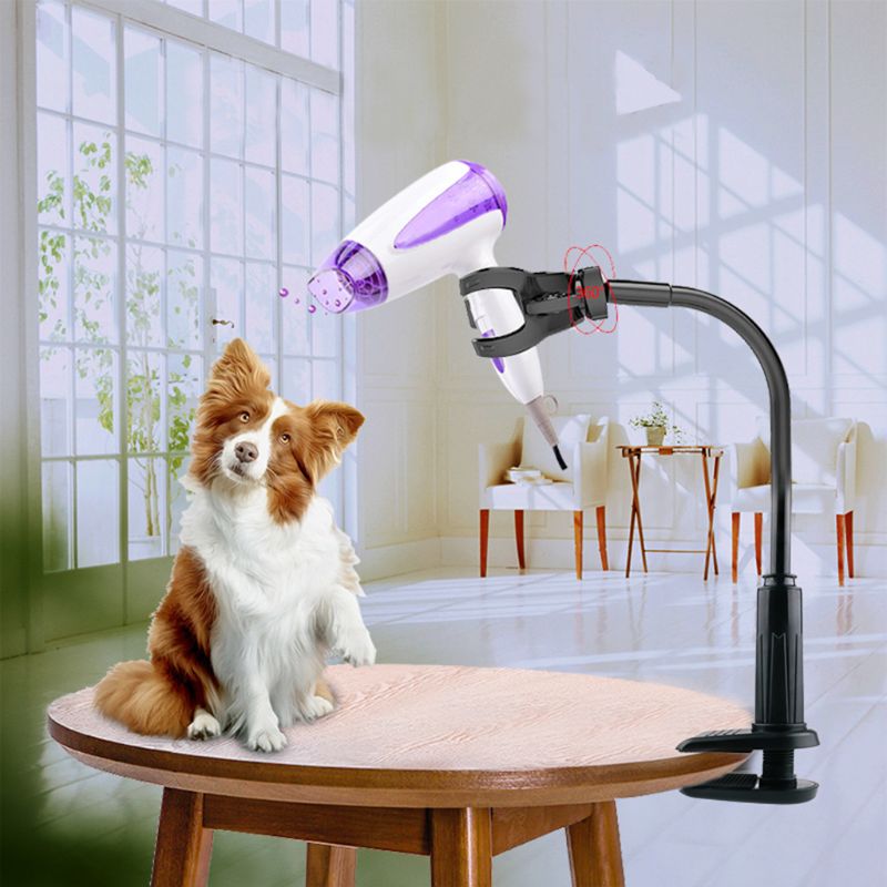 Adjustable Pet Hair Dryer Stand Holder – Nuvex™