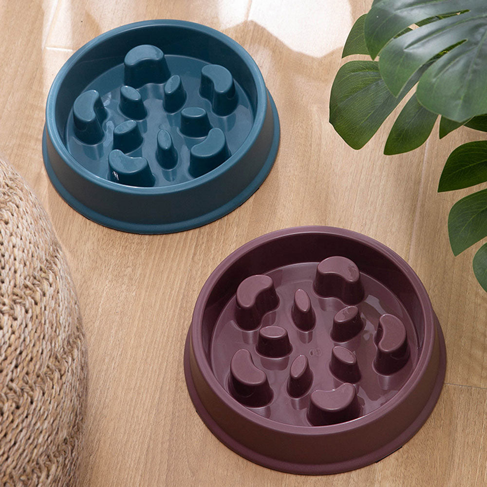 Interactive Slow Feeder Pet Bowl – Fun Puzzle Design – Puzzlow™