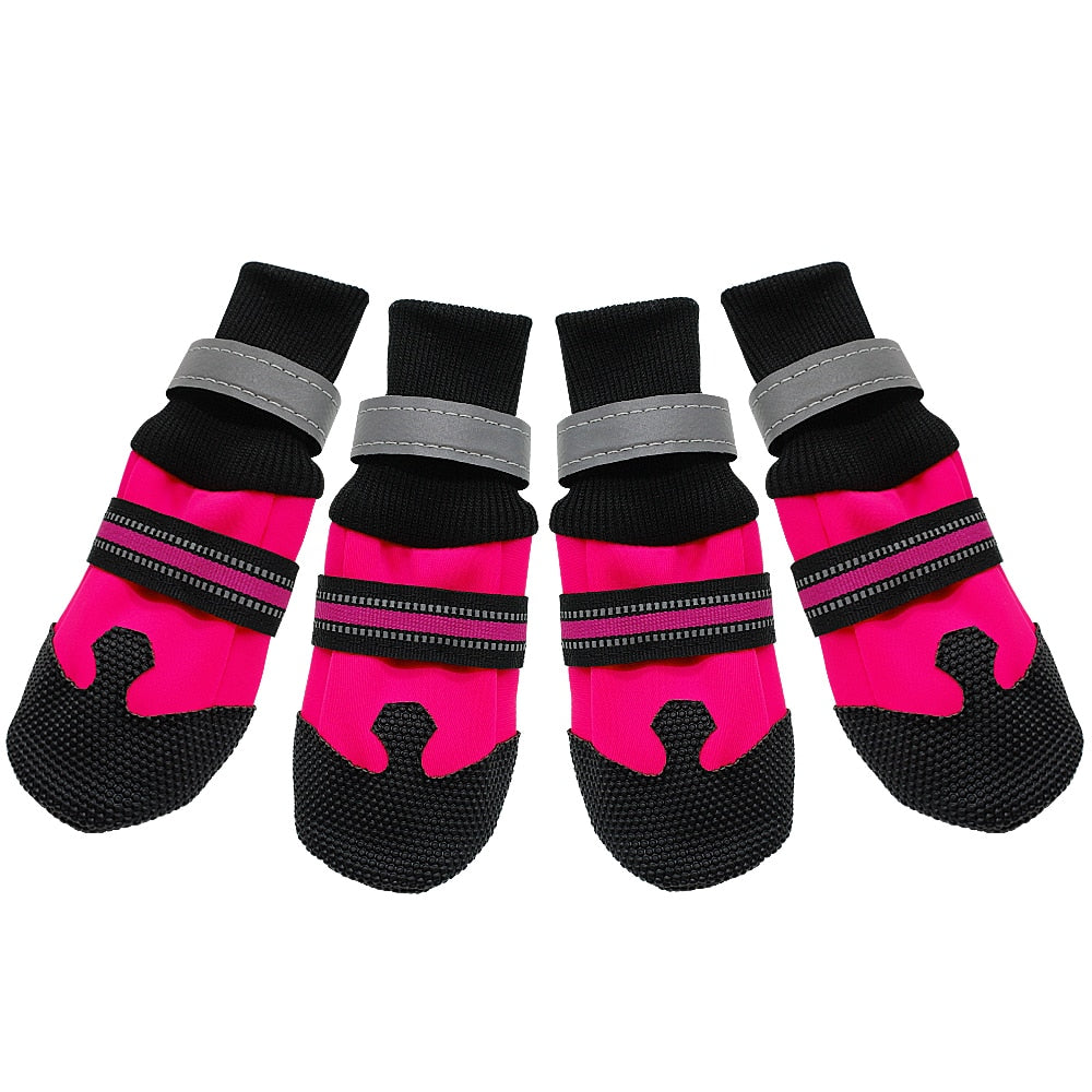 Anti-Slip Waterproof Dog Socks with Reflective Trim – Grippaw™