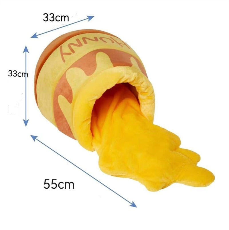 Honey Pot Cave Pet Bed in Yellow – HoneyNest™