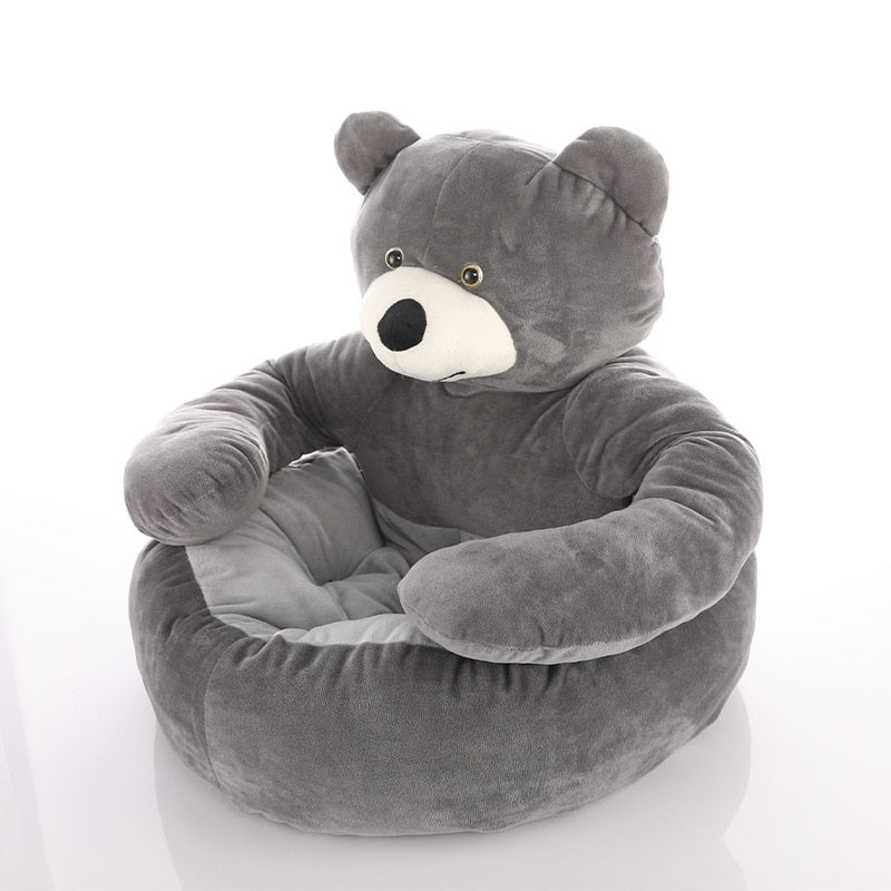 Washable Pet Bed with Non-Slip Bottom – SnuggleBear™