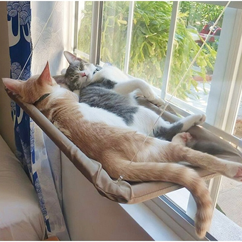 Window Cat Hammock with 4 Suction Cups & Oxford Fabric – VistaNest™