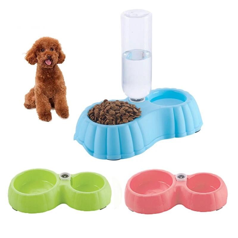 Pet Food and Water Bowl, Compact & Lightweight – Jellix™