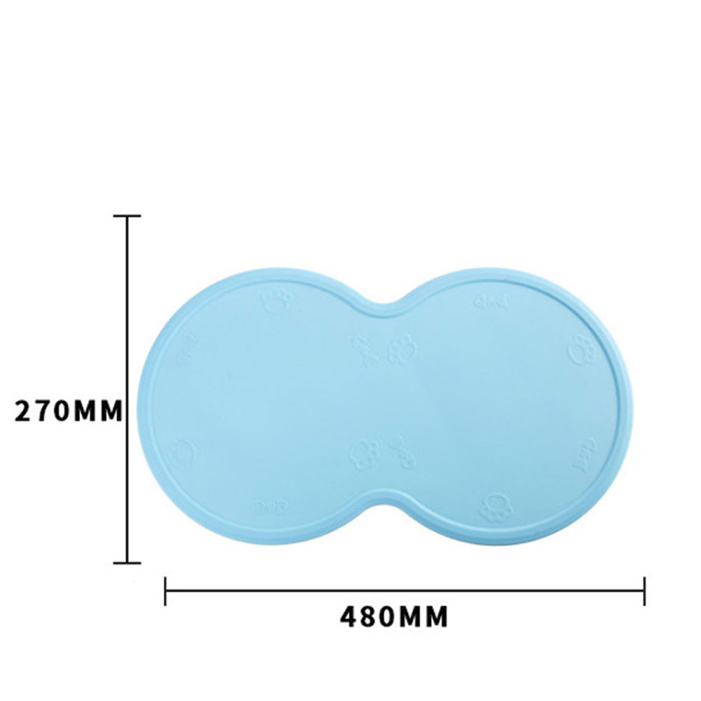 Non-Slip Silicone Pet Feeding Mat for Bowls & Feeders – Silqo™