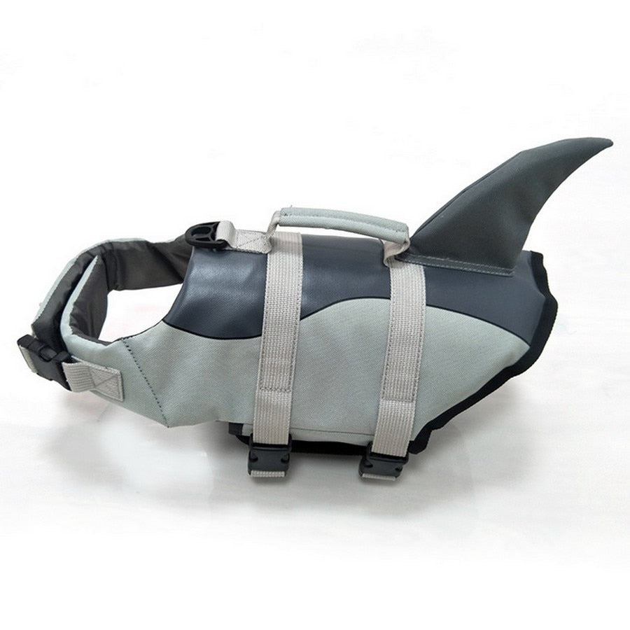 Pet Life Jacket with Mermaid & Shark Prints – Wavelo™