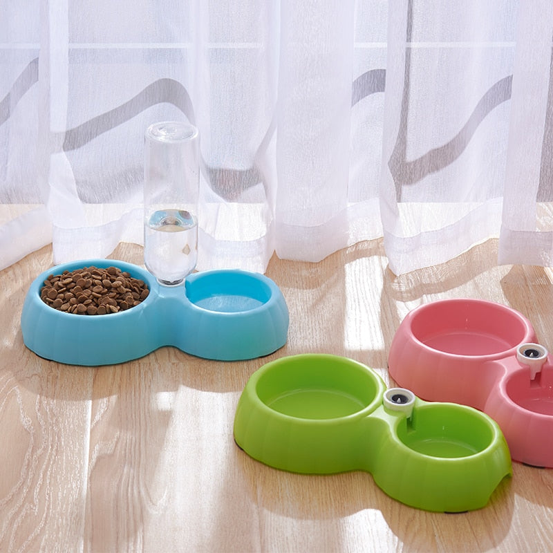 Pet Food and Water Bowl, Compact & Lightweight – Jellix™