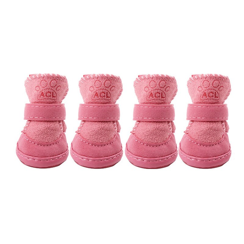 Warm Adjustable Dog Boots with Non-Slip Soles – Loafly™
