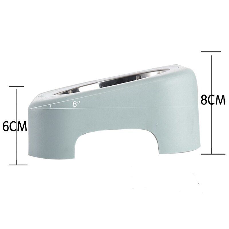 Plastic & Stainless Steel Pet Bowl with Removable Base – Nomi™