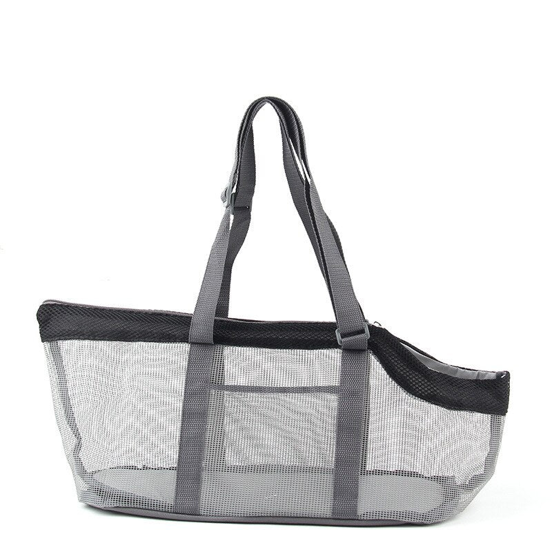 Breathable Pet Carrier Bag with Zip-Top Opening & Head Vent – Wovin™