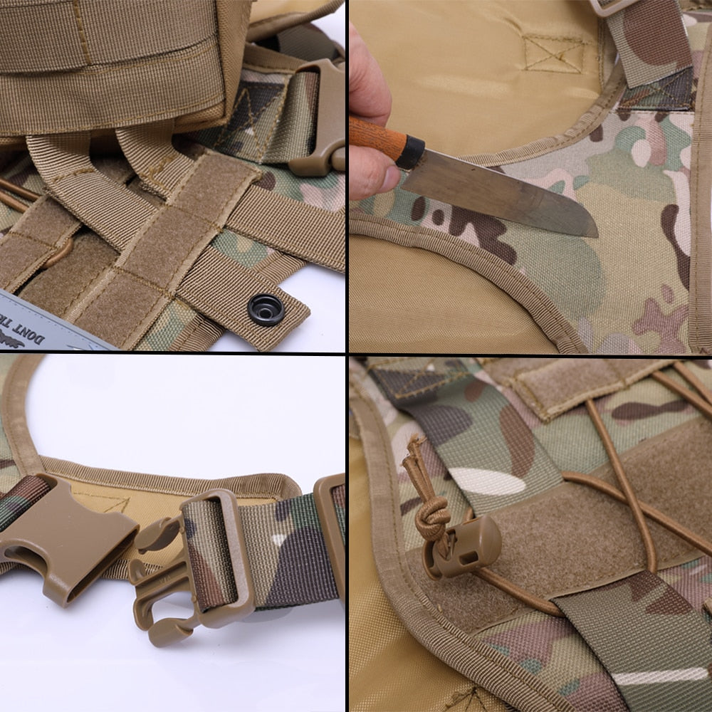 Nylon Chest Harness & Leash Training Set for Medium to Large Dogs – FieldRun™