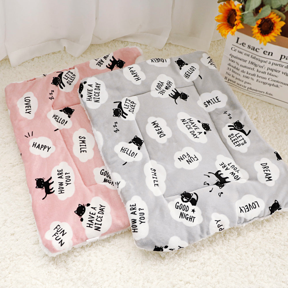 Pet Sleeping Mat in Gray or Pink – Abele™