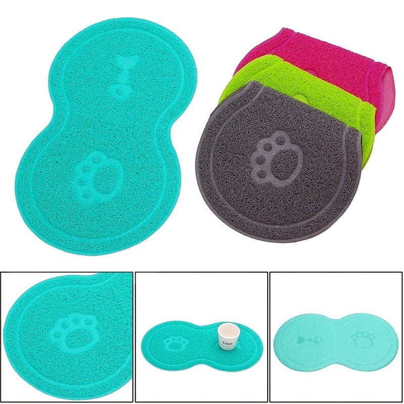 Pet Feeding Mat for Food & Water Bowls – Drizzo™