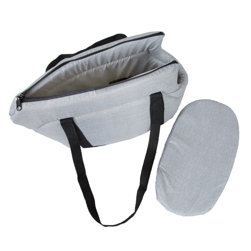 Pet Carrier Bag with Zipper Closure and Head Opening – Vessa™