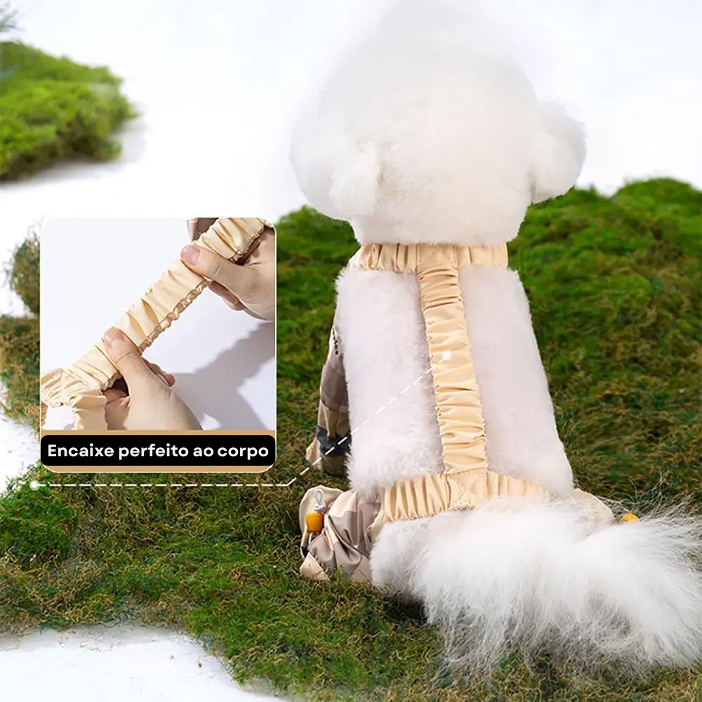 Anti-Dirt & Water-Resistant Reflective Pet Onesie – Muddox™