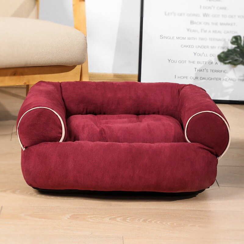 Soft Pet Sofa Bed with Non-Slip Oxford Base – Fancy™