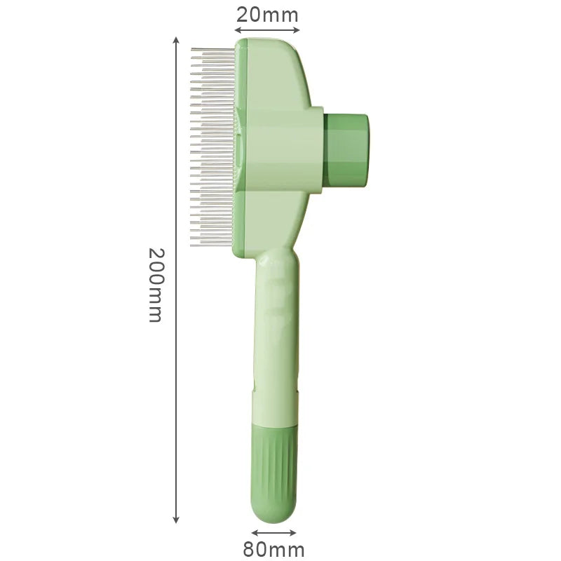 Self-Cleaning Slicker Brush for Dogs & Cats – ClickClean™