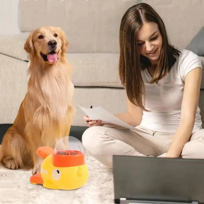 Interactive Wobbler Treat Dispenser Feeder for Dogs & Cats – Wobblo™