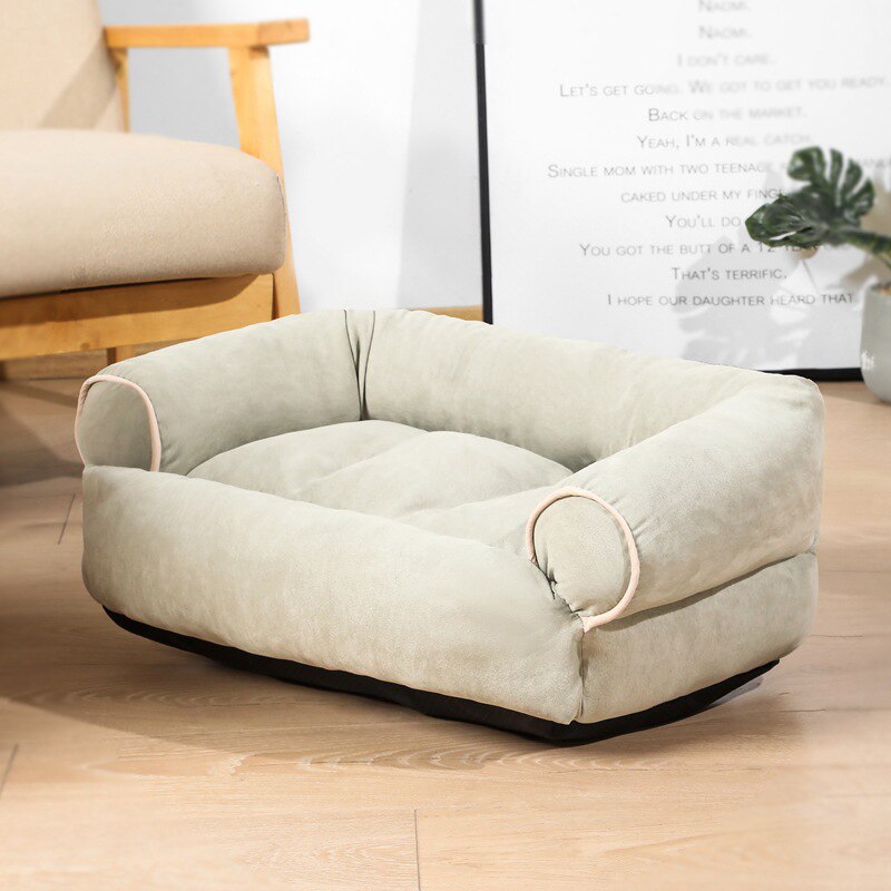 Soft Pet Sofa Bed with Non-Slip Oxford Base – Fancy™