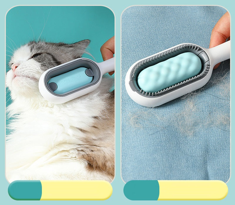 Pet Hair Removal Brush with Wipe Refill – Zestro™