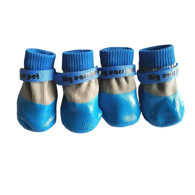 Waterproof Non-Slip Pet Socks with Adjustable Fit – PawShield™
