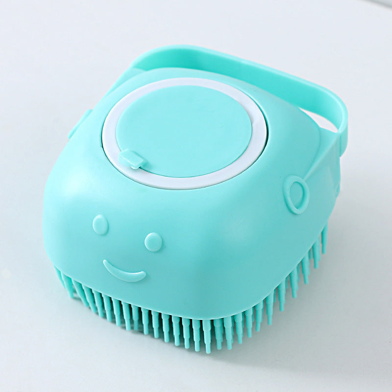 Silicone Bath Massaging Shampoo Brush for Pets – Lathero™
