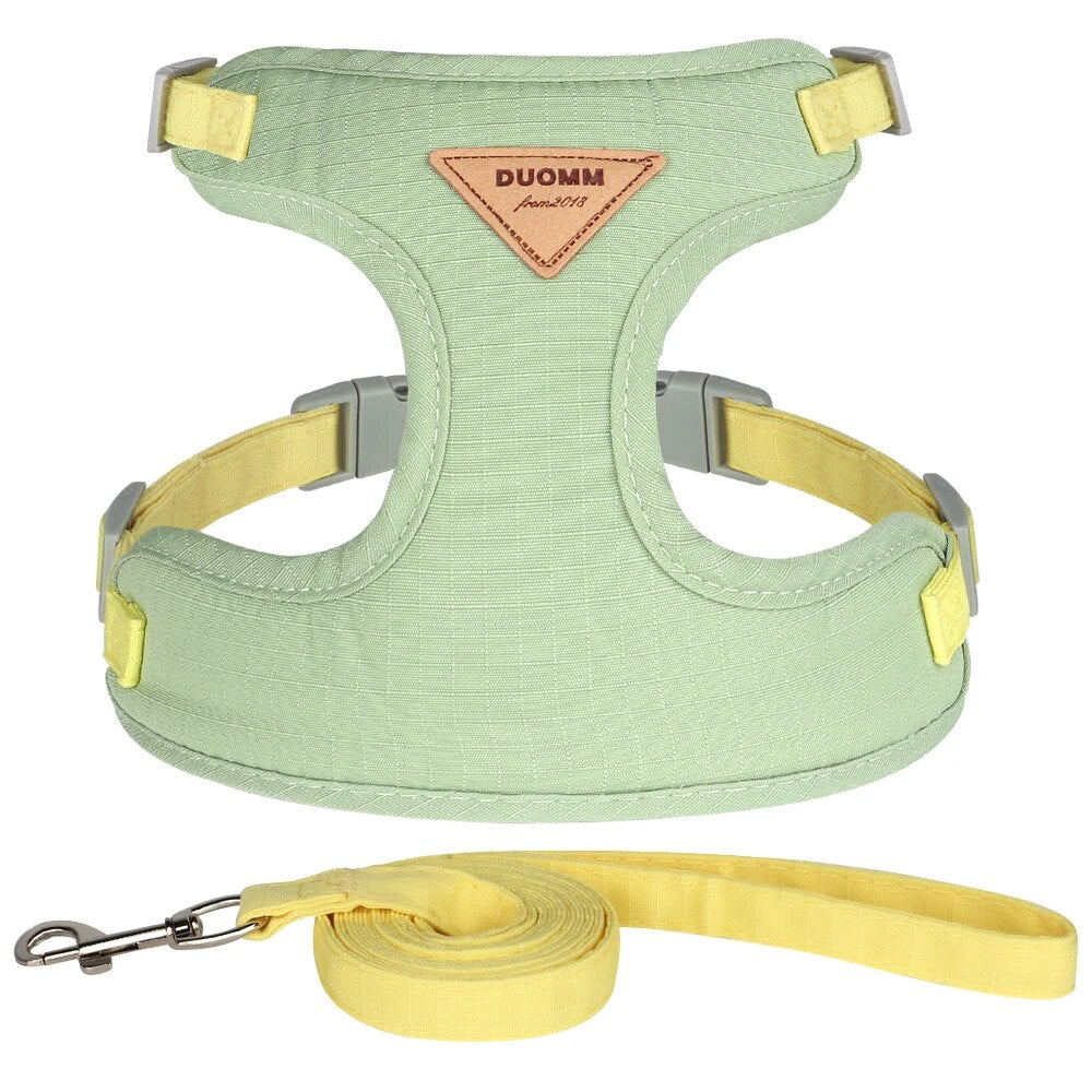 Chest Harness, Collar & Leash Set for Small to Medium Dogs – Barklow™