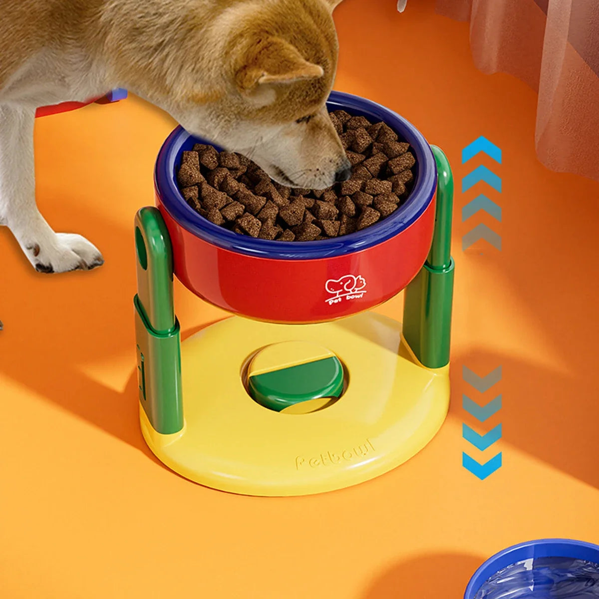 Height-Adjustable Suction Cup Pet Bowl, 3 Settings – Liftaro™