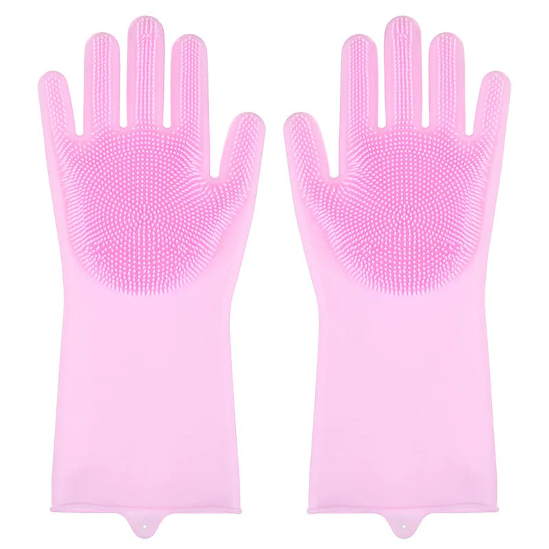 Silicone Pet Bathing Glove for Dogs & Cats – PawMitt™