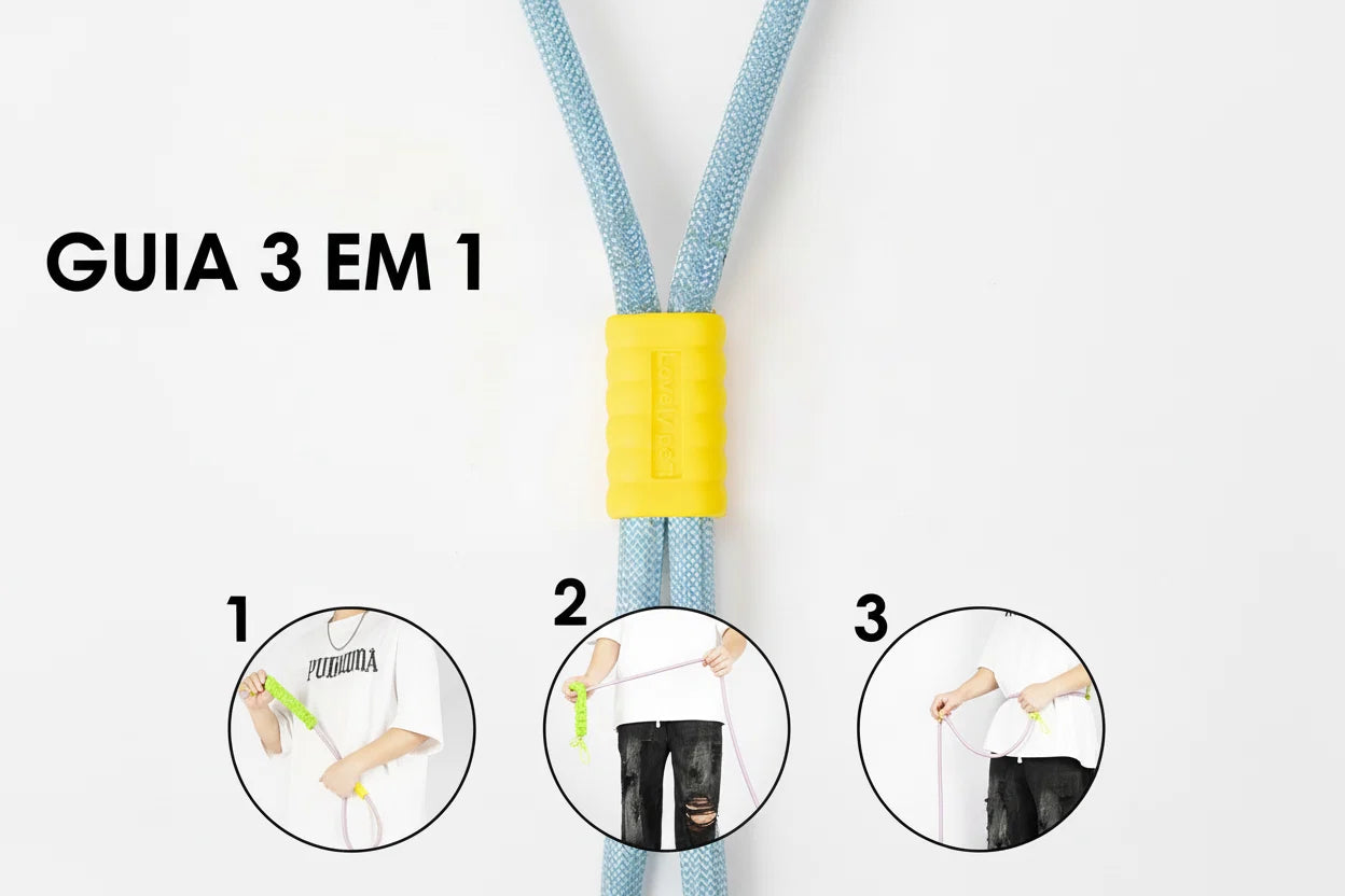 3-in-1 Pet Leash with Poop Bag Holder – Trekka™