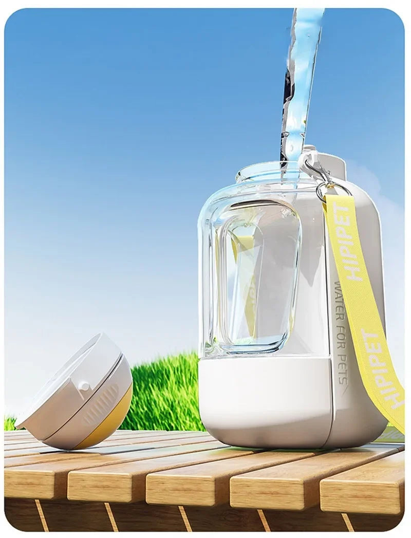 Portable Pet Water & Food Bottle – Hydraw™