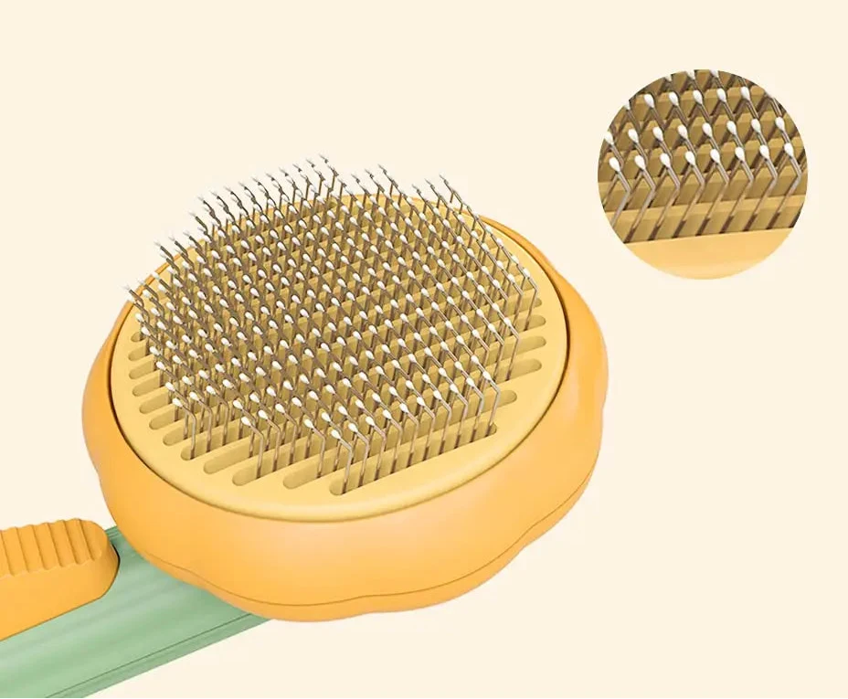 Self-Cleaning Pet Hair Removal Brush for Cats & Dogs – Shedwell™