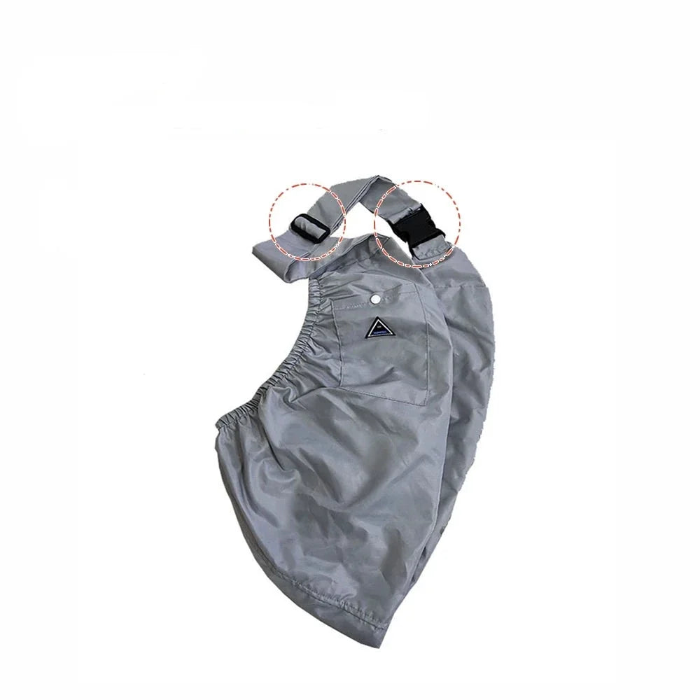 Side Sling Pet Carrier Bag with Safety Hook Leash – Sidra™