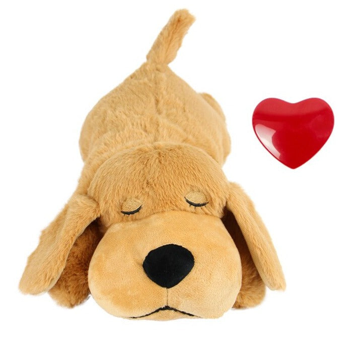 Heartbeat Calming Plush Bear Toy for Pets – Heartwyn™