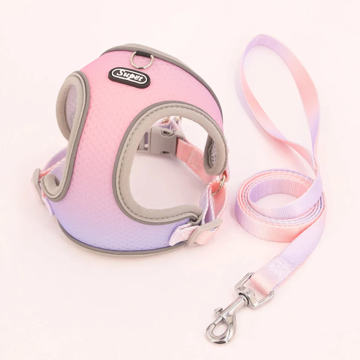 Collar & Leash Set with Reflective Strip for Dogs & Cats – Wagloop™
