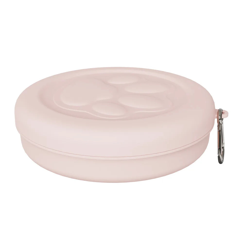 Portable Pet Food Bowl with Carry Hook – Kibblo™