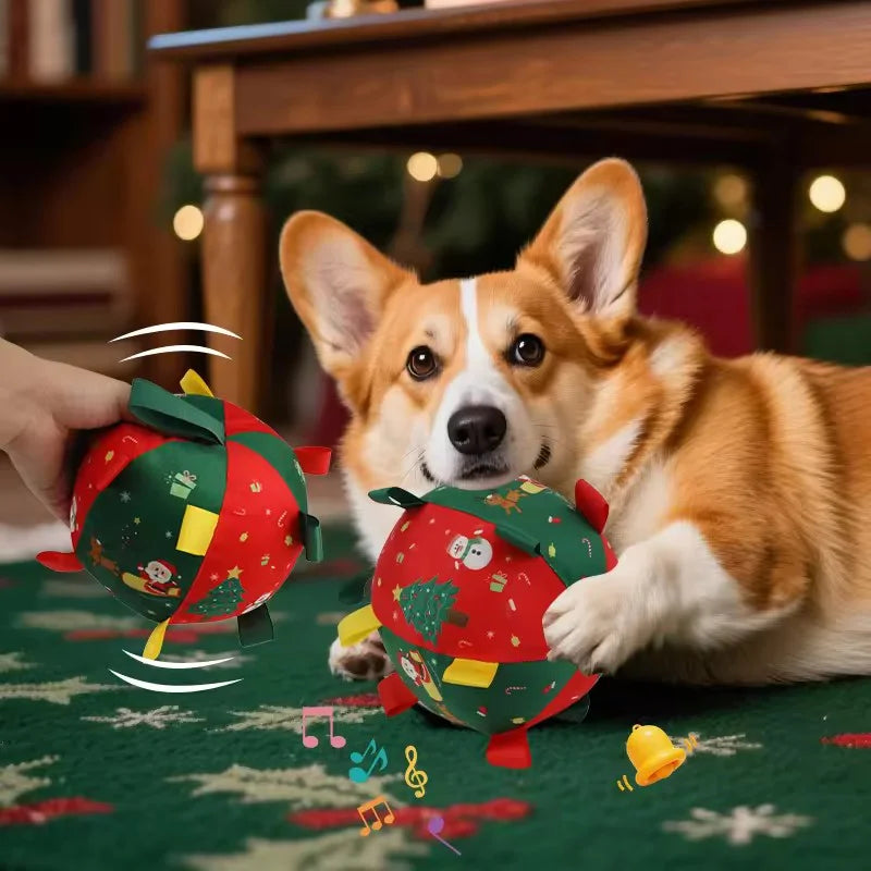 Jingle Bell Plush Ball Toy for Dogs – Jingla™