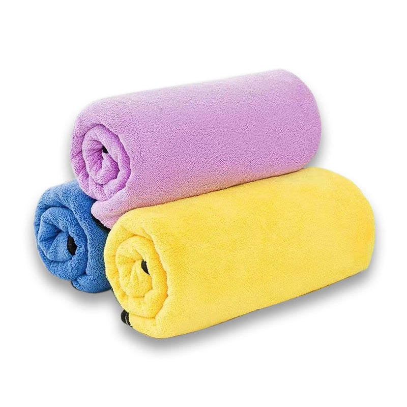 Soft Microfiber Pet Bath Towel for Grooming & Drying – Dryfen™