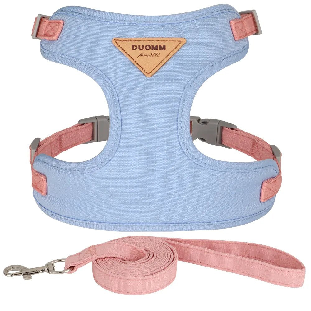 Chest Harness, Collar & Leash Set for Small to Medium Dogs – Barklow™