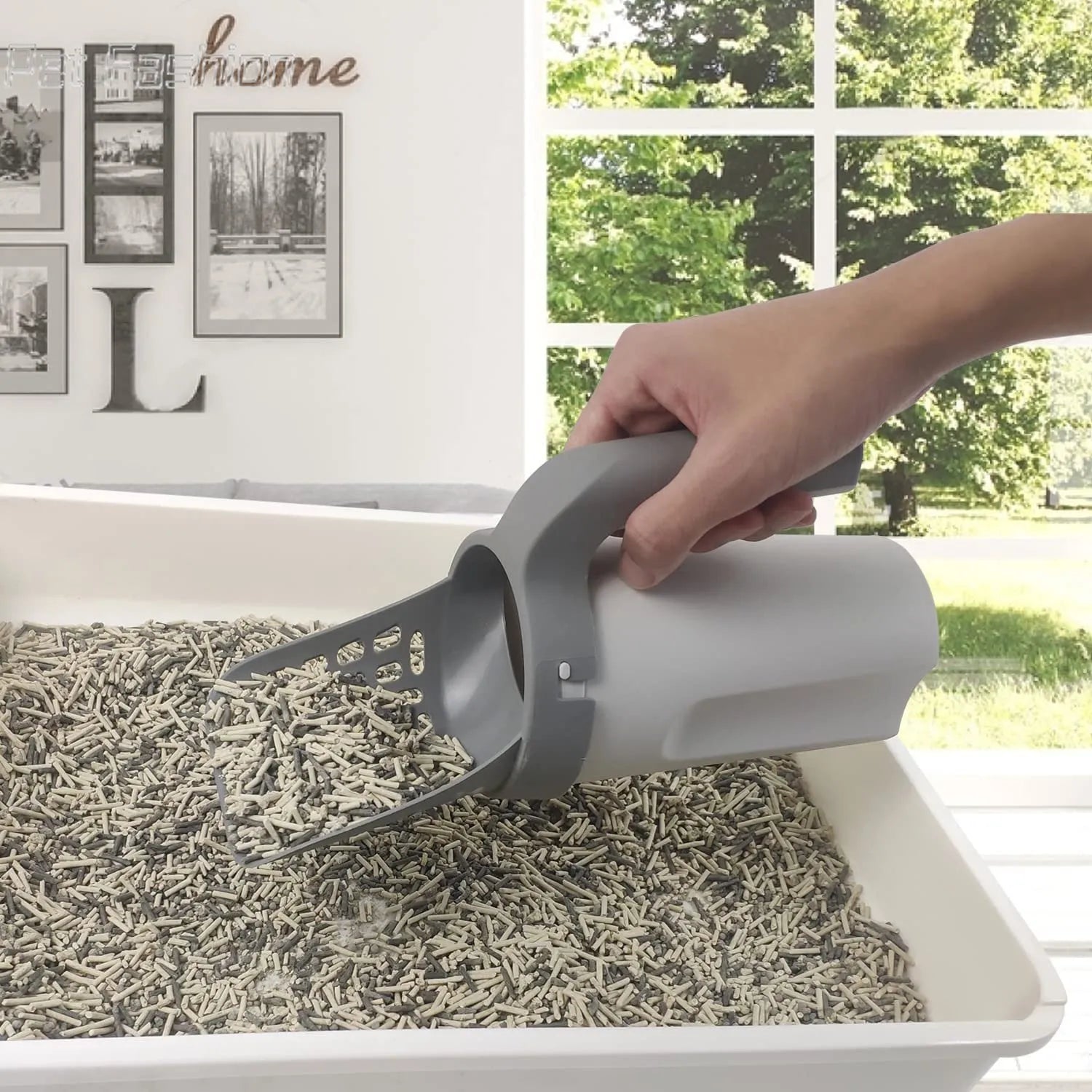 Self-Cleaning Cat Litter Scoop & Waste Bags – Litterix™