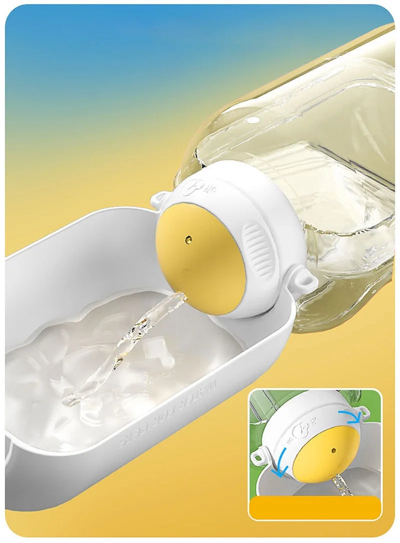 Portable Pet Water & Food Bottle – Hydraw™